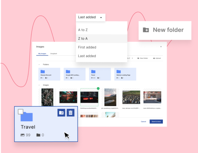 My gallery in Landingi