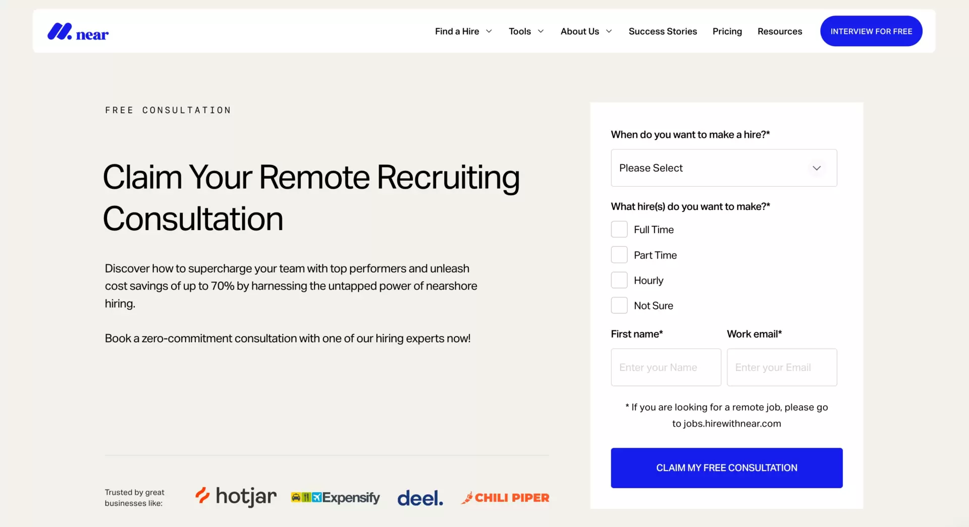 sales lead generation contact form