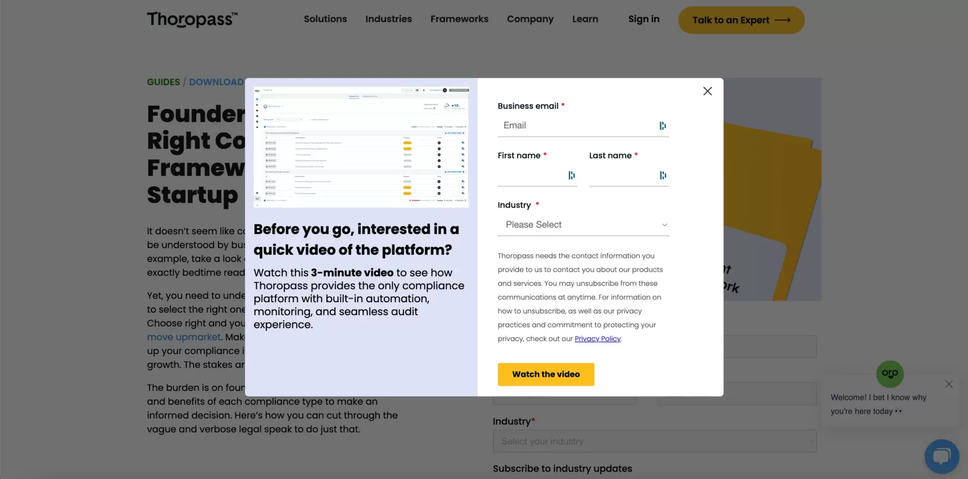 formulaires d'adh&eacute;sion sur le site landing page