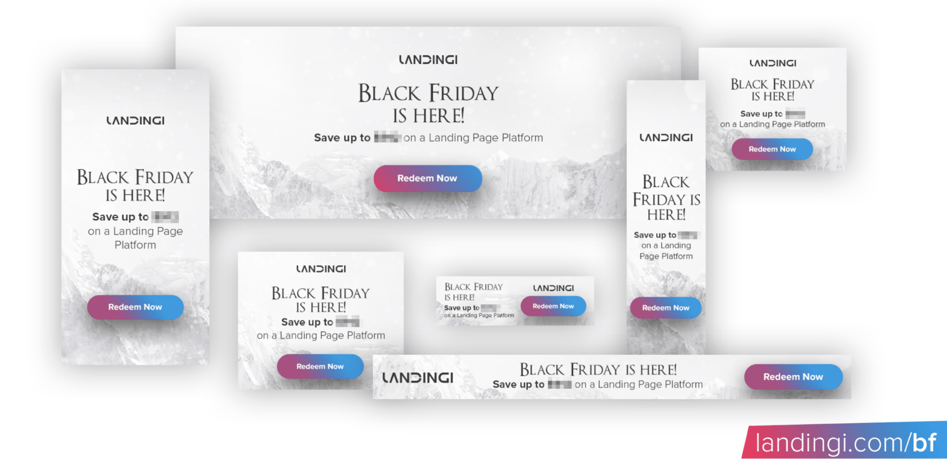 Black Friday Banner sizes