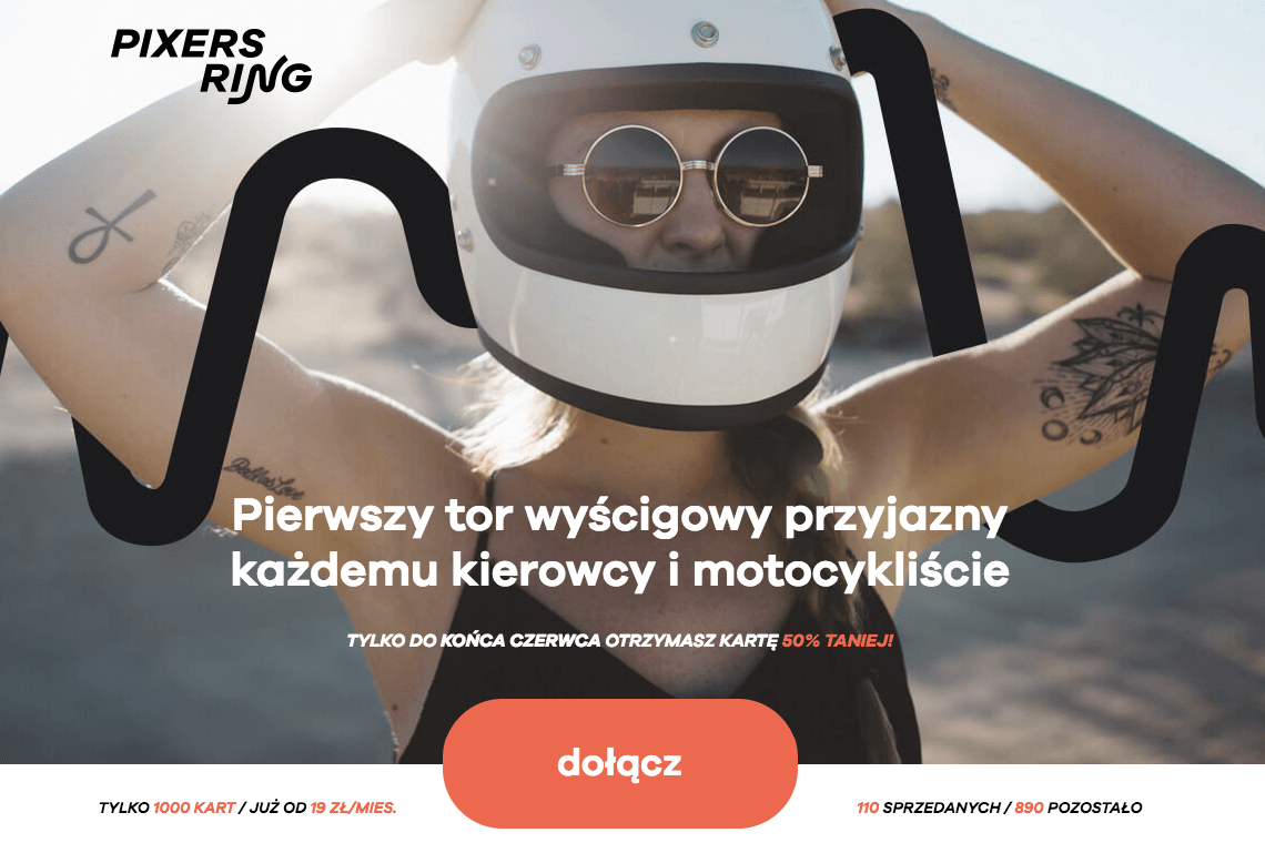 Strona docelowa Pixers Ring