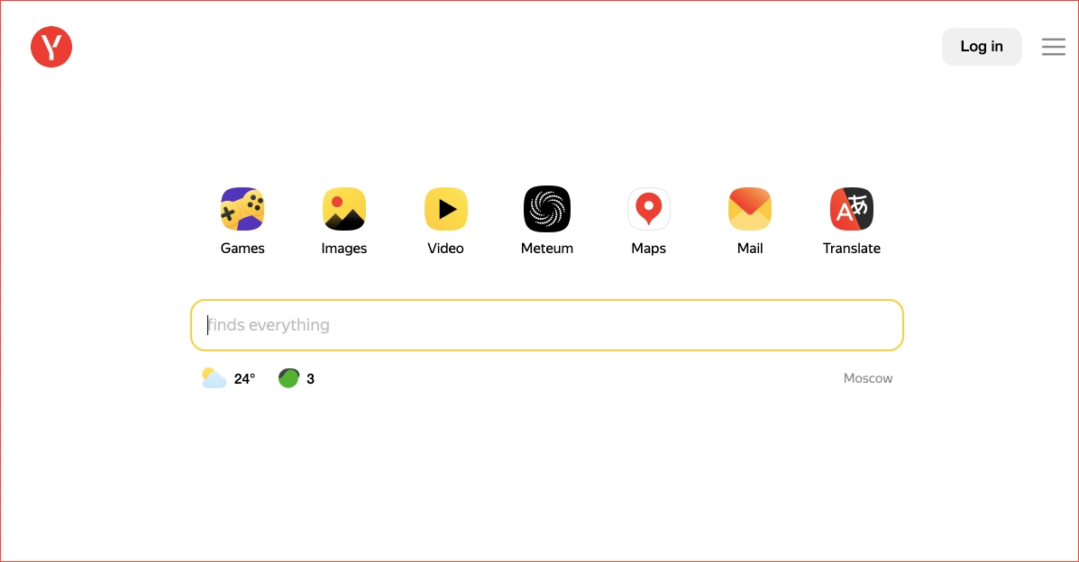 Yandex wyszukiwarka internetowa