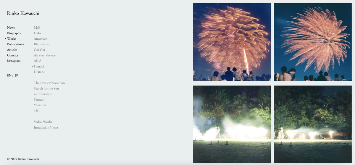 pers&ouml;nliches Portfolio landing page