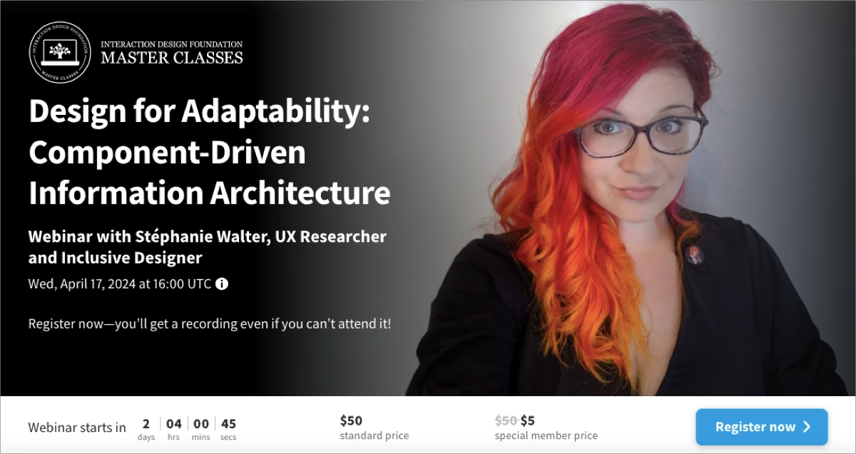 perfect landing page for webinar