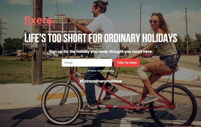 coming soon landing page example