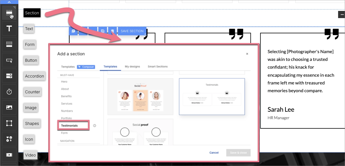 Hinzuf&uuml;gen von sozialem Beweis 