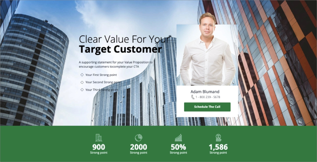 avocat landing page mod&egrave;le