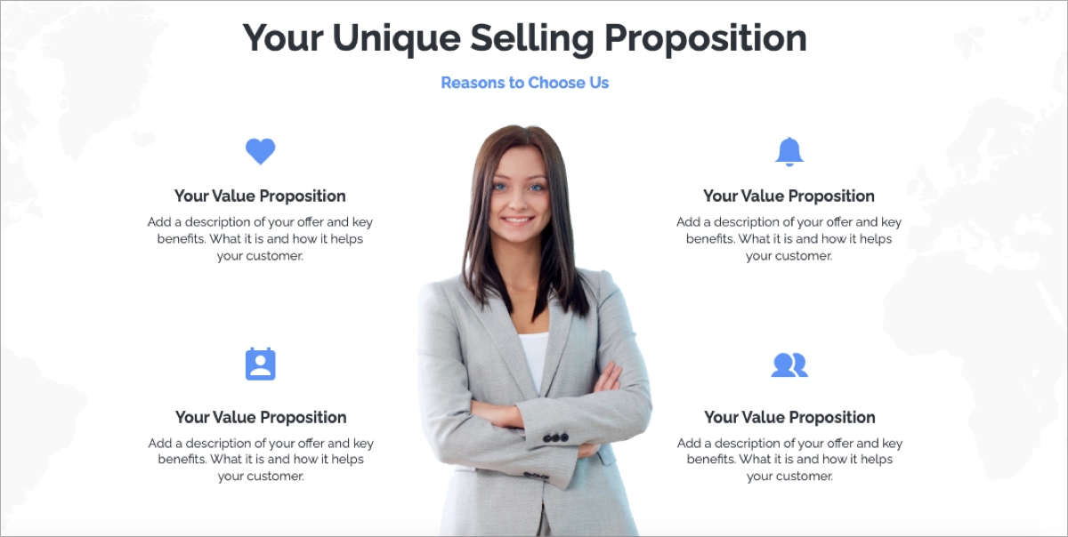 avocat landing page mod&egrave;le