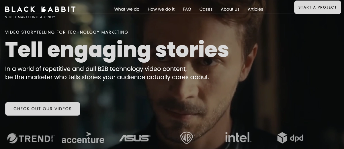 Beispiel f&uuml;r eine ansprechende Landing Page Headline