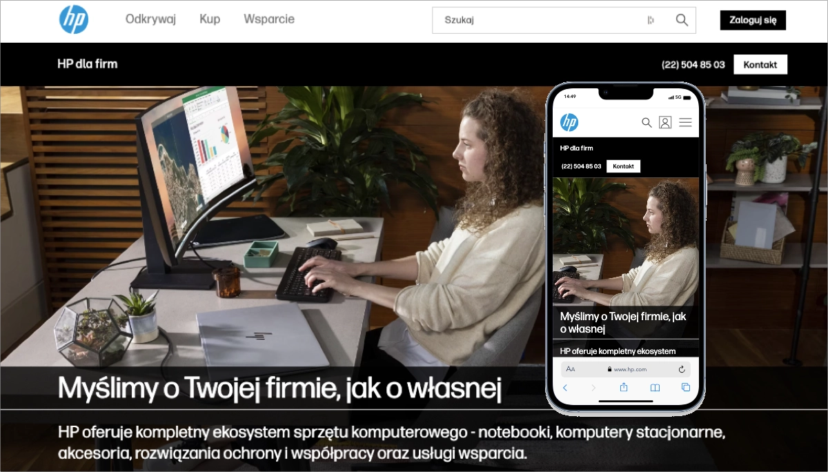 facebook landing page exemple