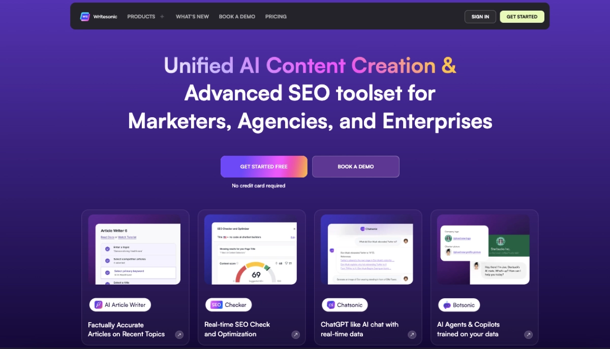 rozwiązanie AI do tworzenia treści