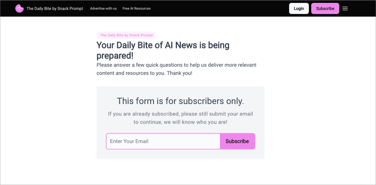 thank you page offering further value
