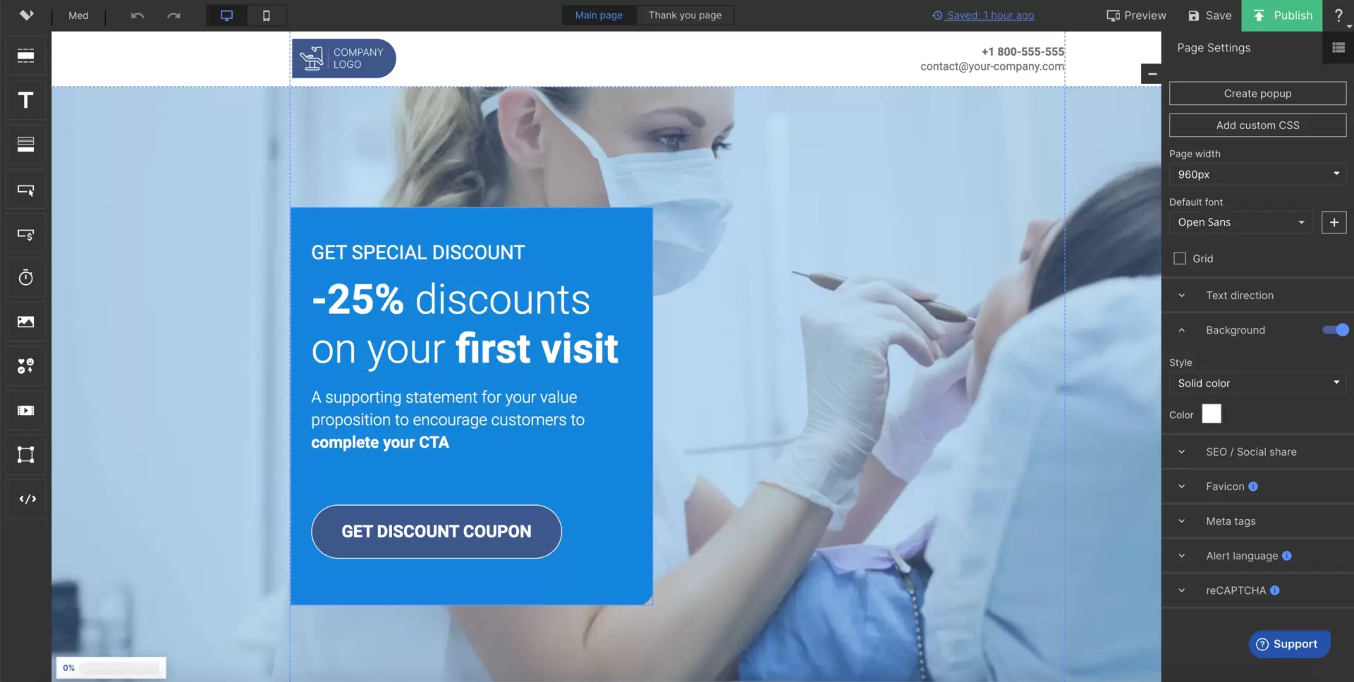 l'un des meilleurs constructeurs de landing page qui ait jamais atterrii