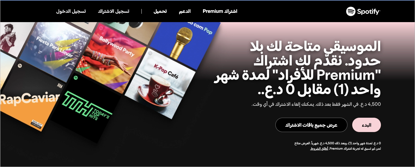 best RTL landing page example