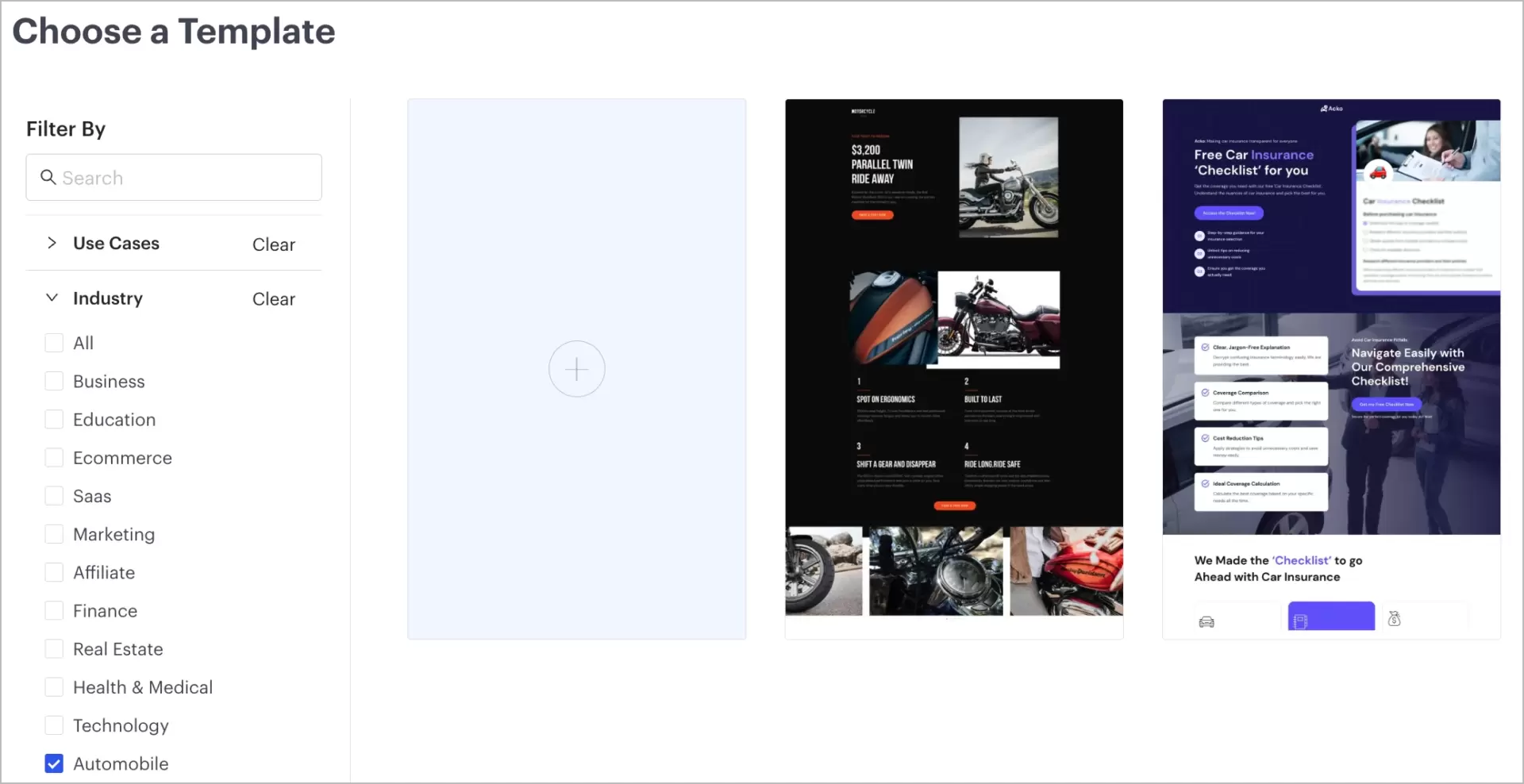 landing page kits de conception