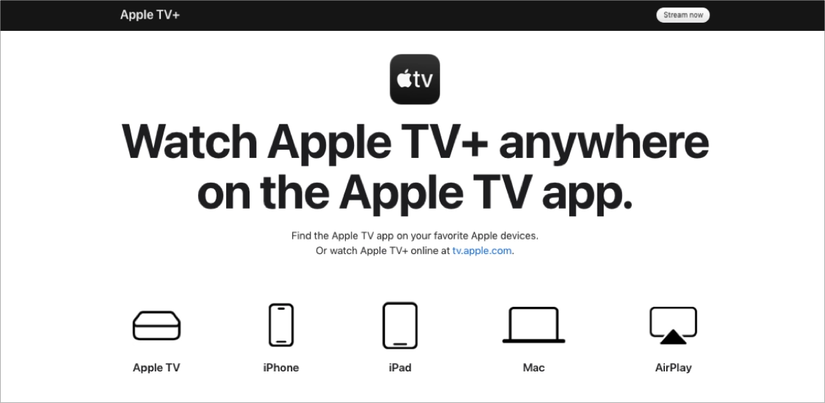 app landing page examples