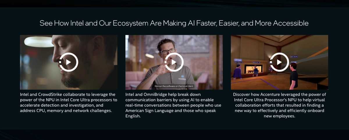 tech landing page most important element