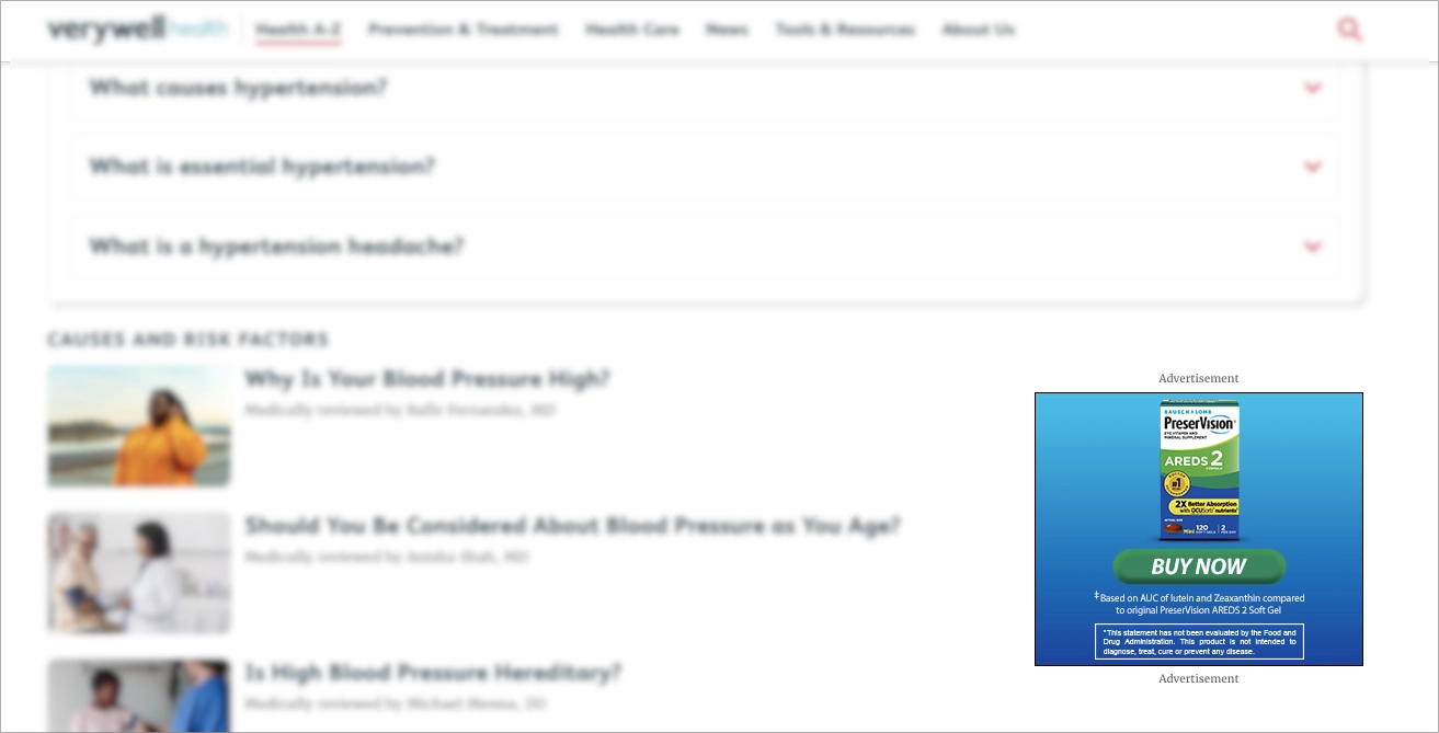 Ejemplo de anuncio sanitario