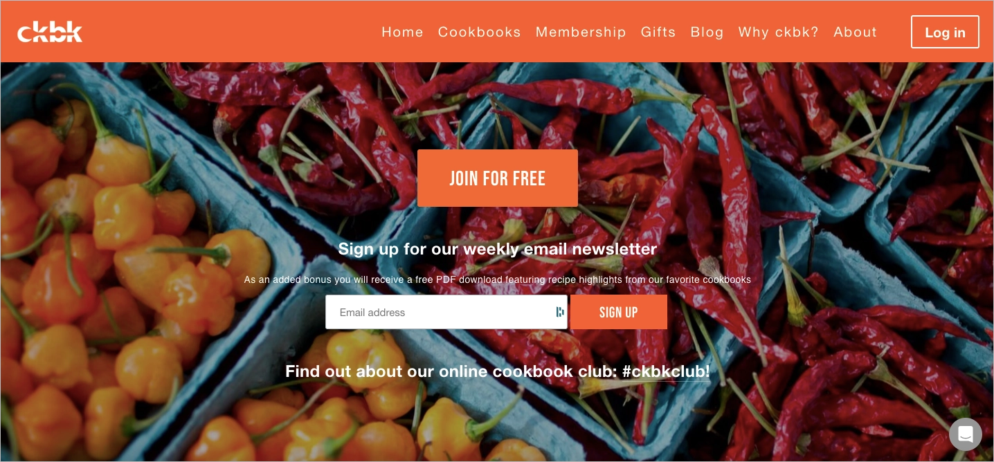 lead generation landing page example