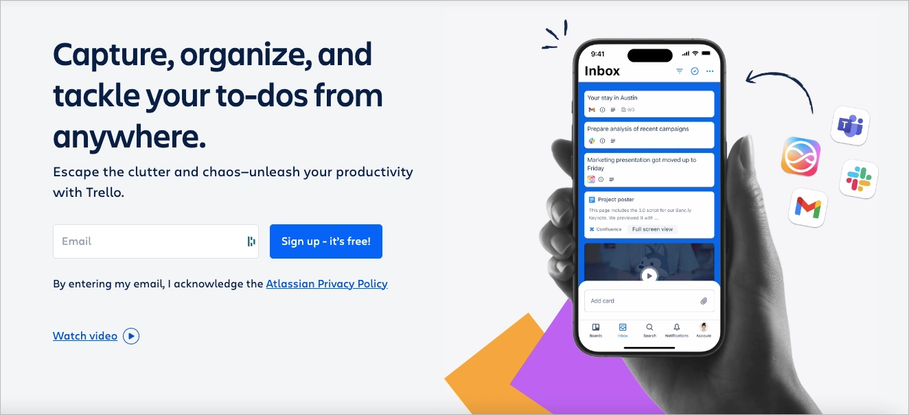 lead generation landing page example