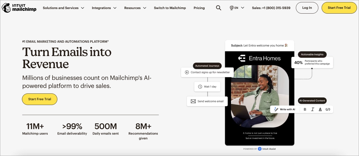 tool that automates tasks in email marketing