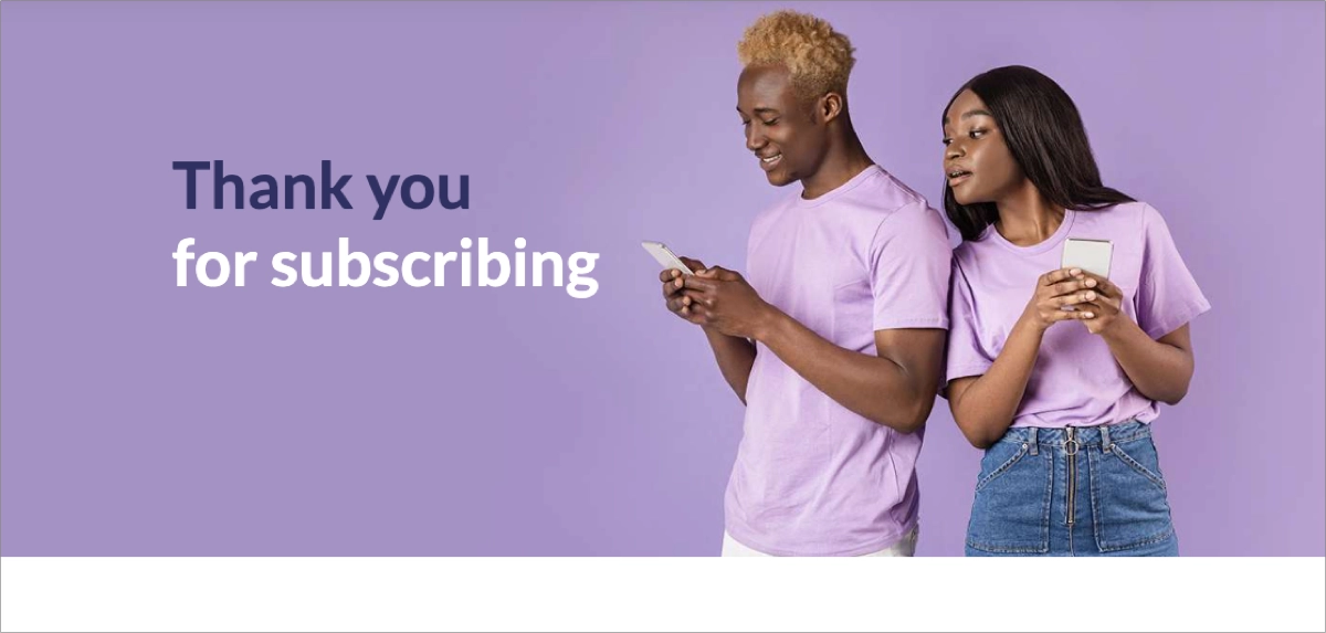 thank you page template