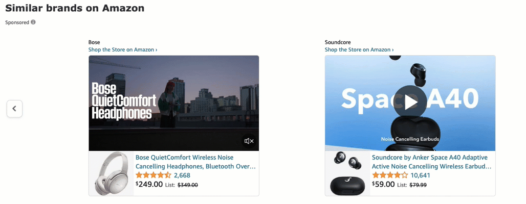 an&uacute;ncio em v&iacute;deo ppc amazon