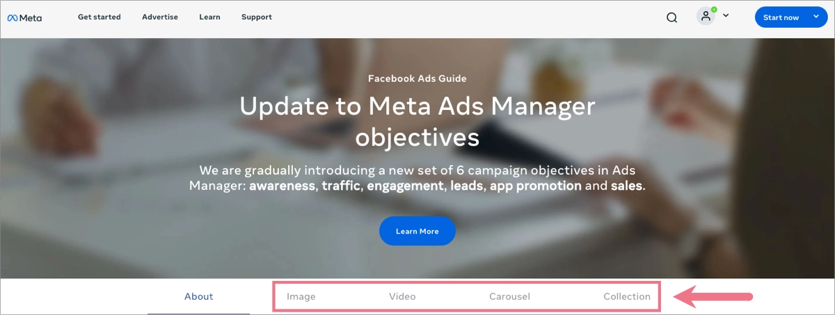 formaty stron PPC w social mediach