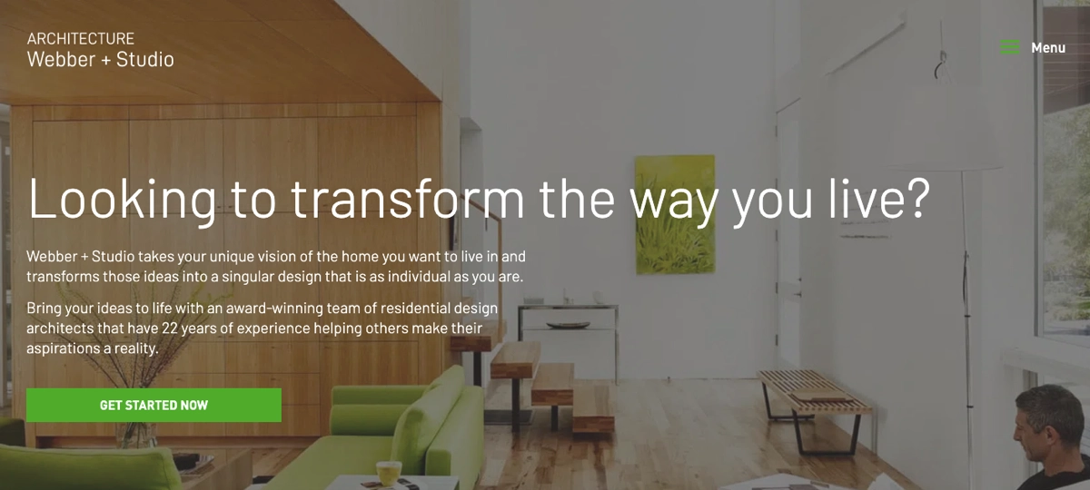 campa&ntilde;a independiente para un estudio de interiorismo