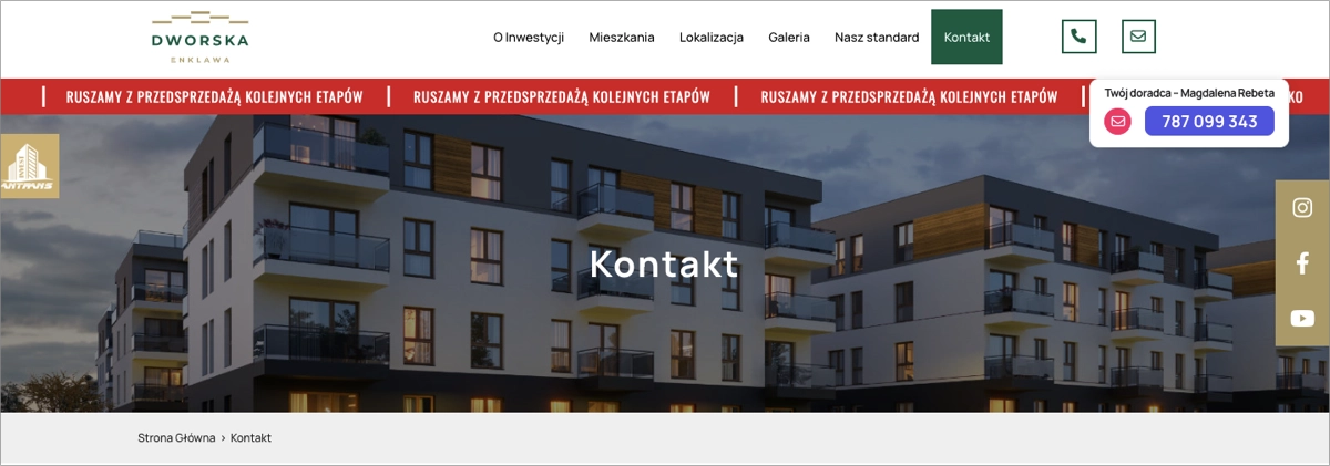 p&aacute;gina de destino de anuncios