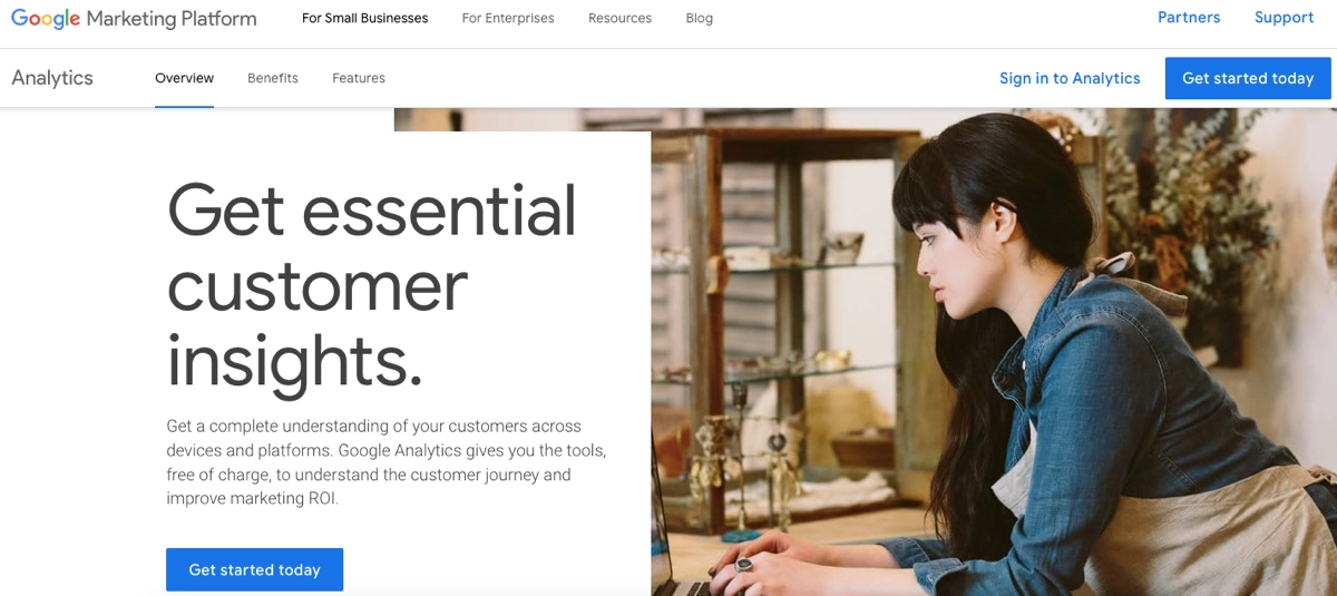 herramienta de marketing de b&uacute;squeda de google para an&aacute;lisis