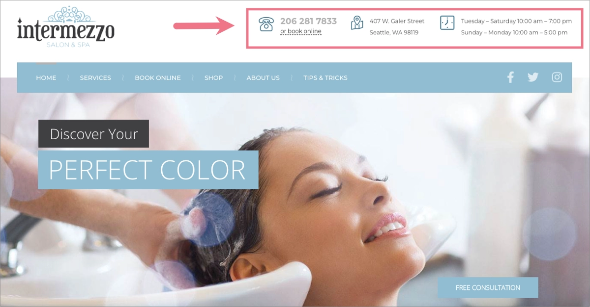 local landing page para visibilidad en l&iacute;nea