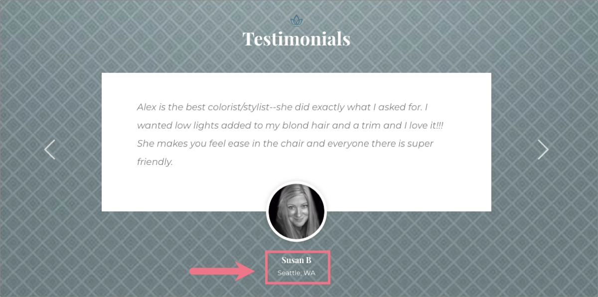 campa&ntilde;a ppc landing page testimonios local