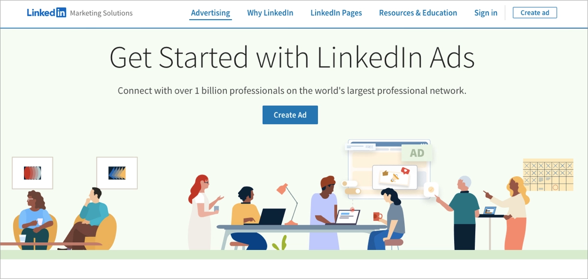 dirigirse al p&uacute;blico b2b con una campa&ntilde;a de ppc en linkedin