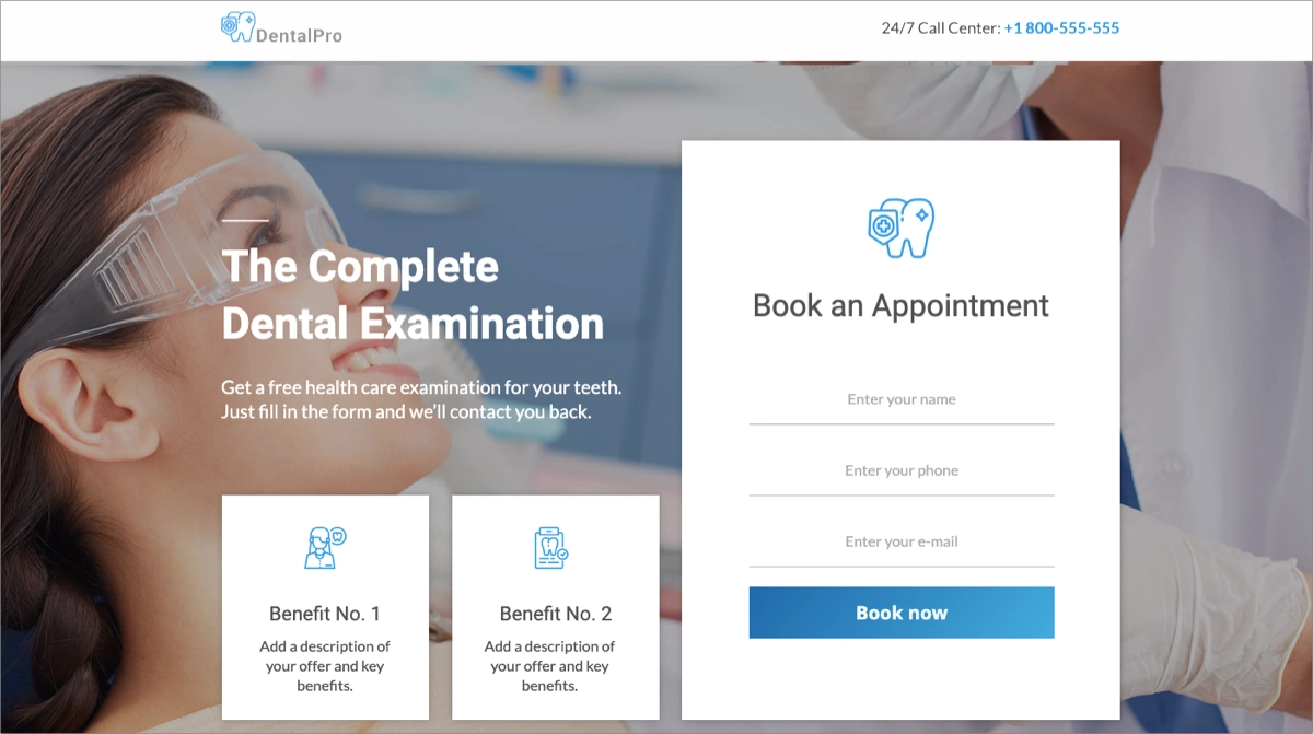 negocio local ppc landing page