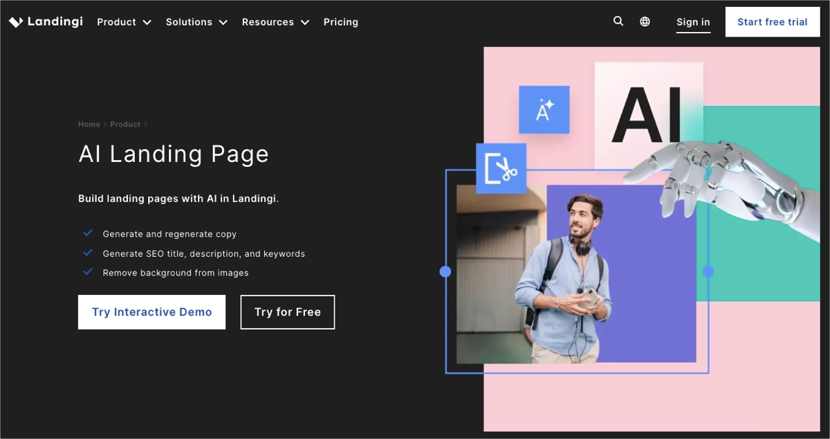 valiosa herramienta para crear p&aacute;ginas de destino PPC