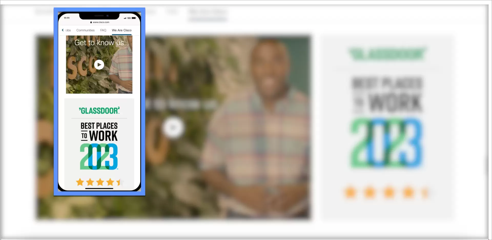 Unternehmenswebsite f&uuml;r mobile Ger&auml;te optimiert