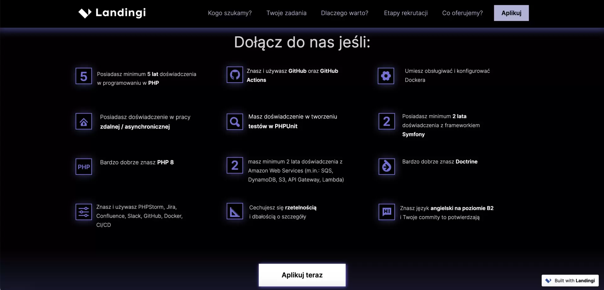  Landingi 's personalisierte Landing Pages f&uuml;r die Einstellung von qualifizierten Bewerbern 