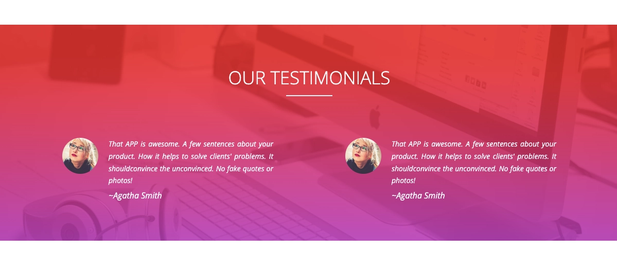  Landing Page Vorlage f&uuml;r Wettbewerbervergleich