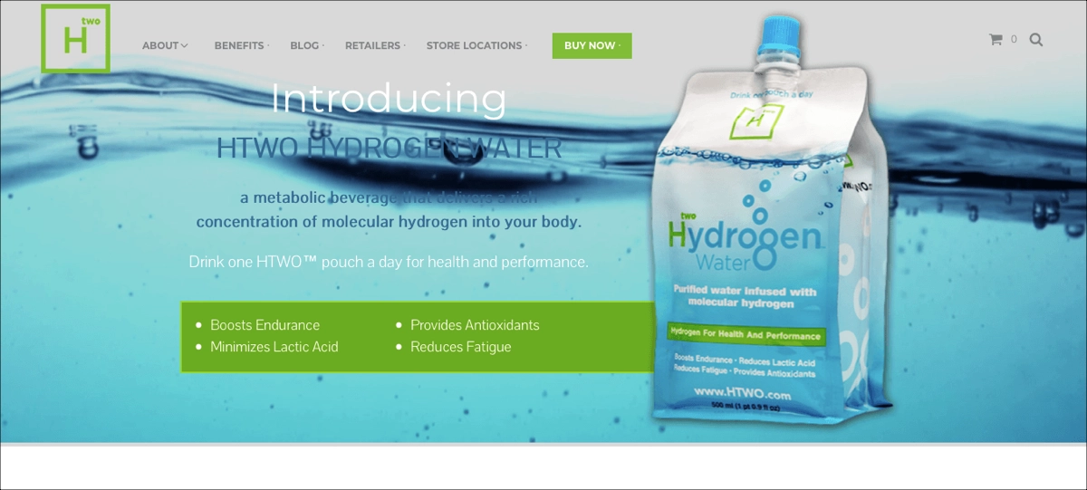 P&aacute;gina de comercio electr&oacute;nico que destaque las ventajas