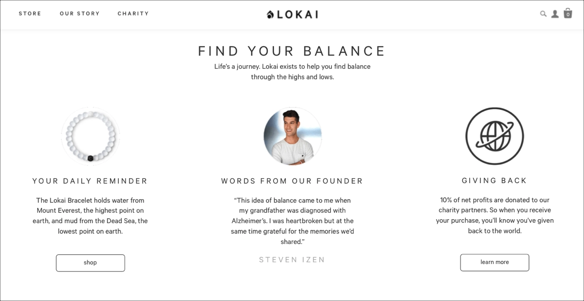 p&aacute;gina de comercio electr&oacute;nico perfecta para campa&ntilde;as publicitarias