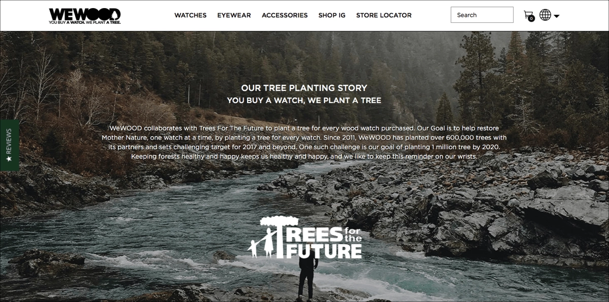 p&aacute;gina de historia de marca