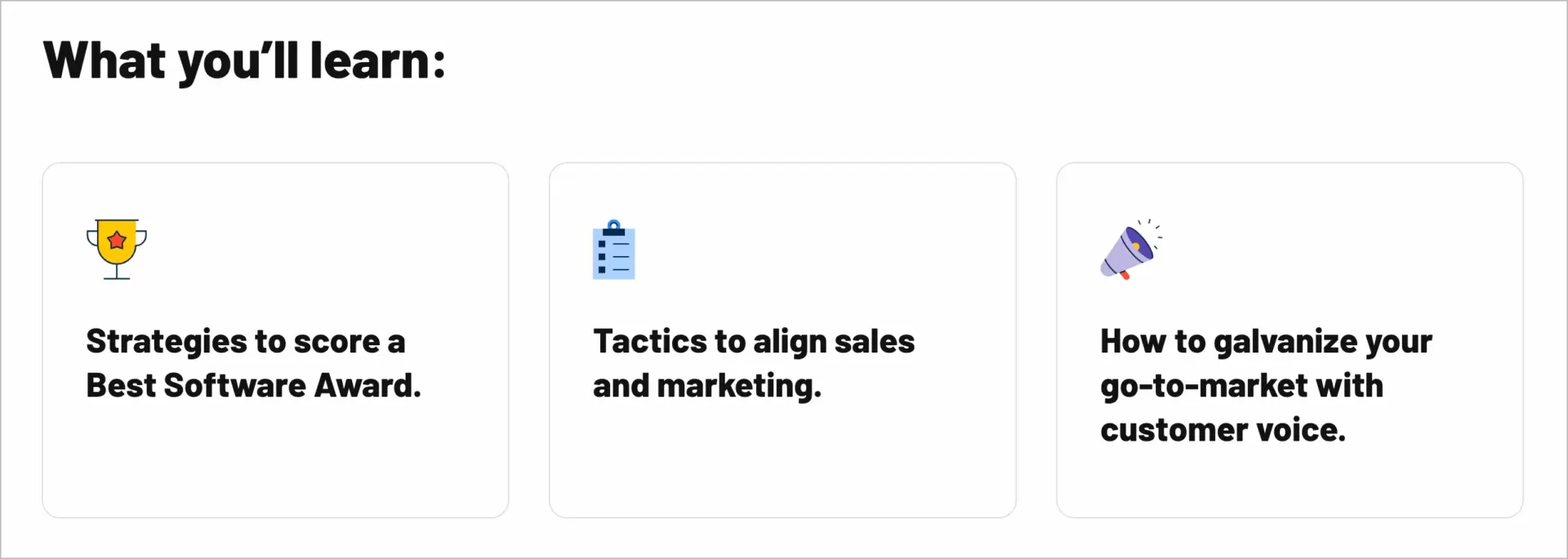 s&eacute;rie de webinars sob demanda da G2 - agenda visualmente aperfei&ccedil;oada 