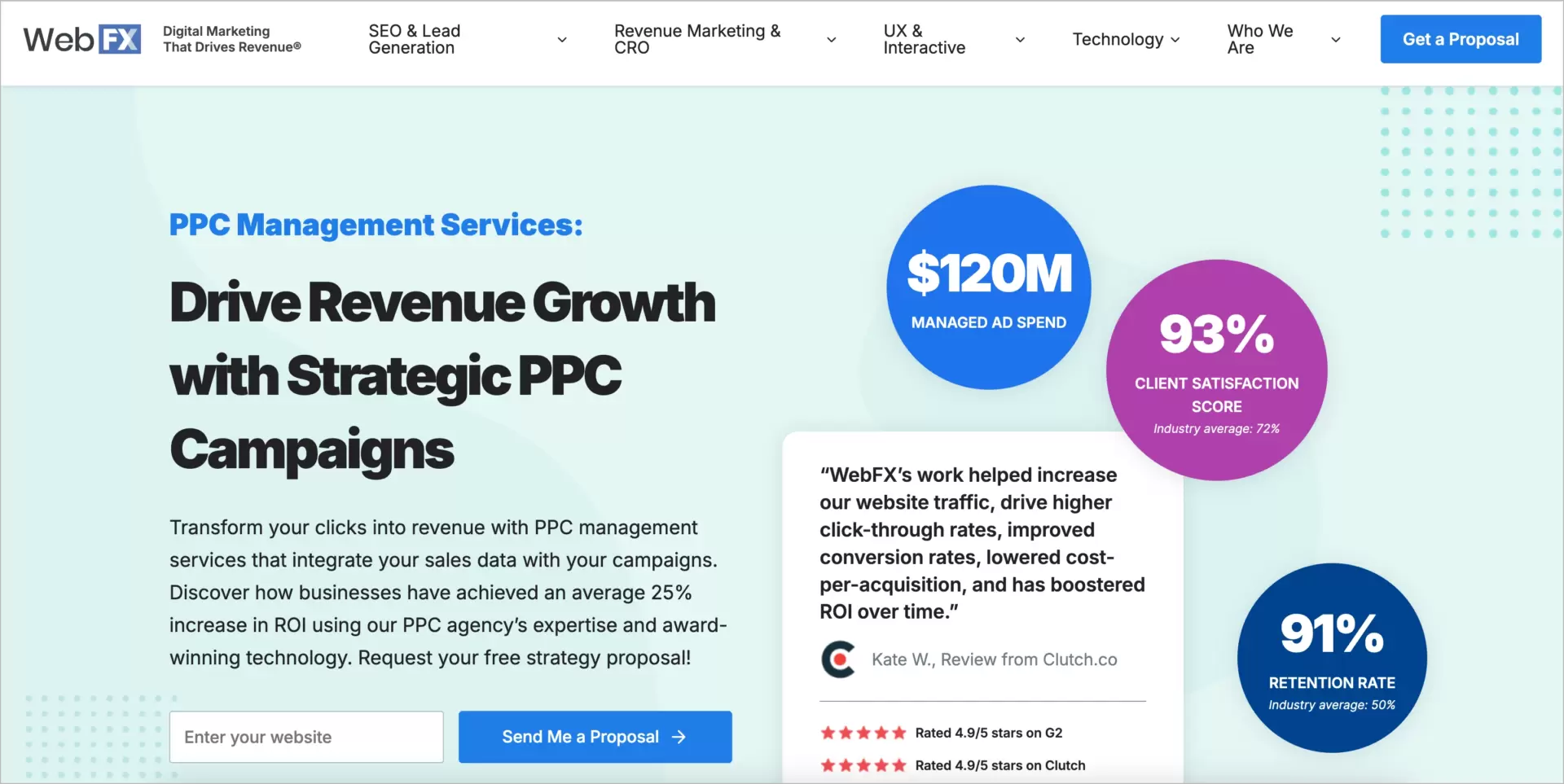 Empresa de PPC que ofrece programaci&oacute;n de anuncios, anuncios de v&iacute;deo, optimizaci&oacute;n de motores de b&uacute;squeda y anuncios de remarketing