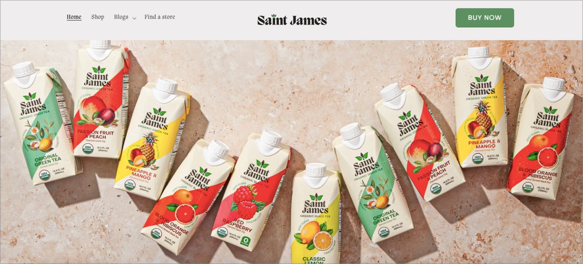 ejemplo de p&aacute;ginas de producto inmersivas con grandes efectos visuales