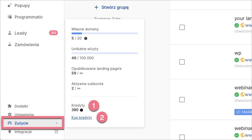 Jak sprawdzić&nbsp;i kupić kredyty w Landingi