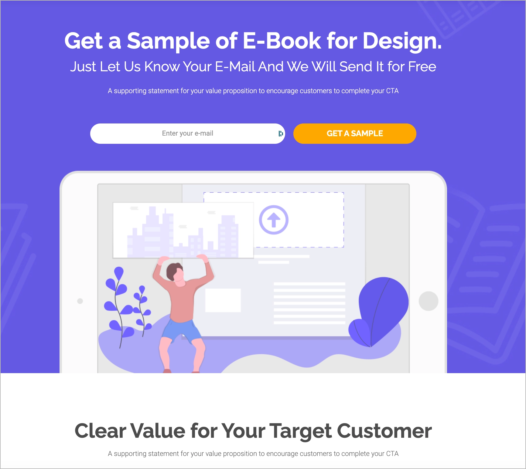 szablon całej strony stworzony przez profesjonalnego projektanta