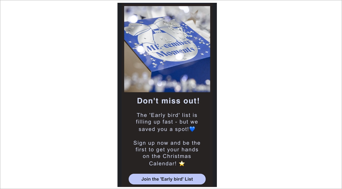 good marketing campaign &ndash; email offer