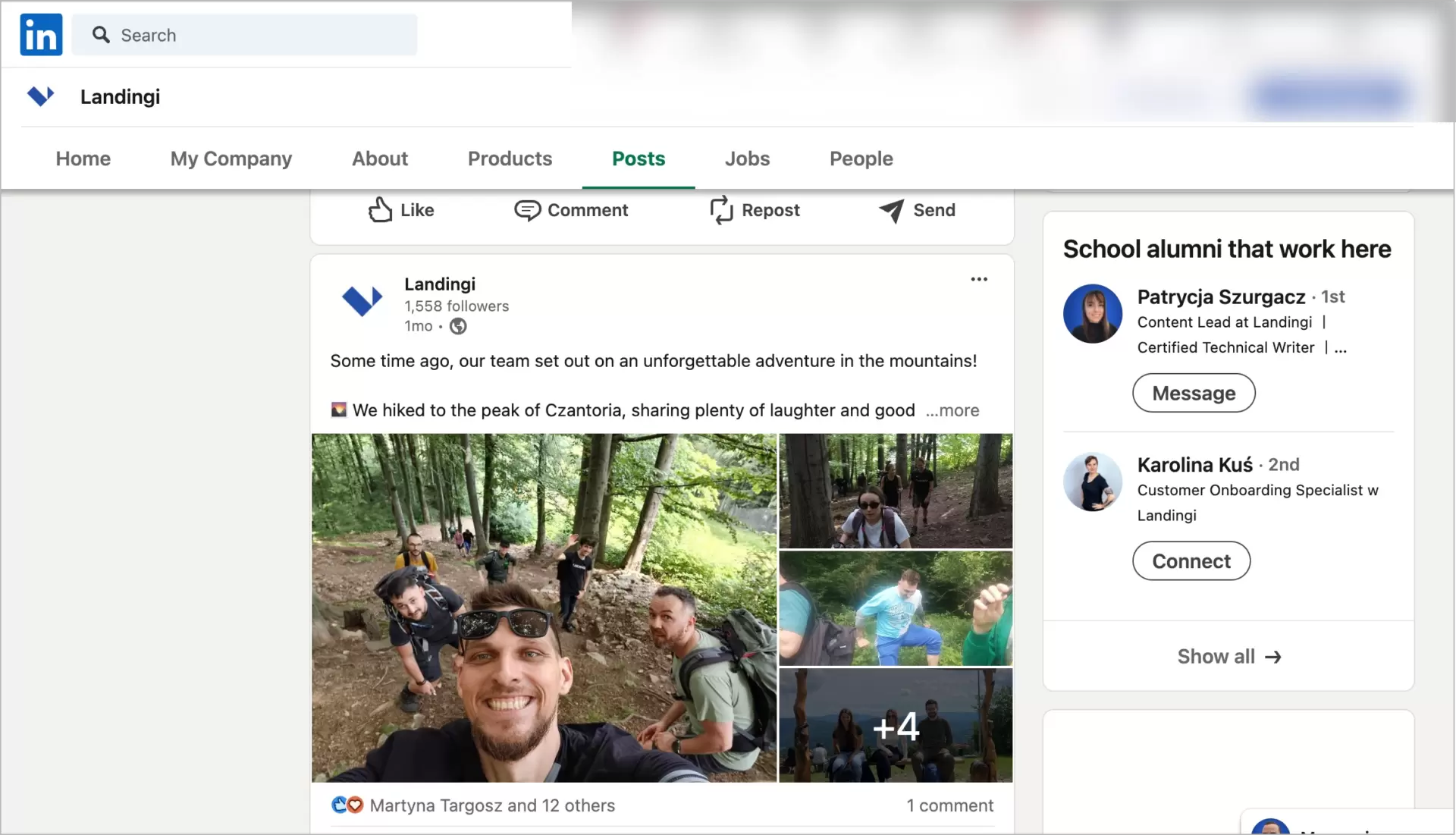 crear reconocimiento de marca a trav&eacute;s de linkedin de landingi