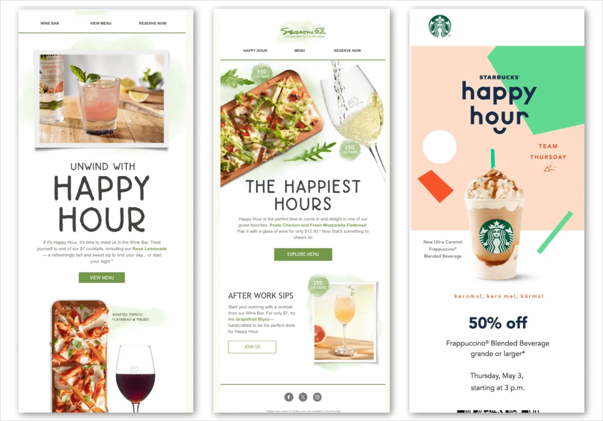 Examples of how restaurants use email marketing